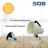 BOS MEDICARE SURGICAL IR-02 Infrared Heat Therapy Lamp for Pain Relief | Deep Penetration & Electric | for Joint, Muscle & Back Pain | Home & Clinic Use | Physiotherapy Light view 3