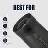 BlenderBottle Classic V2 Shaker Bottle Perfect for Protein Shakes and Pre Workout, 28-Ounce, Grey/Black, Black Shadow view 4