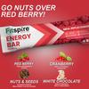 Fitspire Redberry Energy Bar (1 x 35g) | 100% Vegan, Gluten-Free & Sugar-Free | No Artificial Sweeteners or Preservatives | All-Natural with Walnuts & Sunflower Seeds view 3
