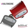 adition Professional Premium Cutting Guide with Metal Clip, Clipper Guards Clipper Comb Compatible with Wahl Clippers With Color Code 1.5mm and 3mm Set #3354-1000, 1100, 1300 Fits All Clippers/Trimmer #1/2", #1" view 3