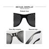 Dr. Choudhary Pinhole Glasses Vision Care Anti-Myopia Eye Exercise Improver Glasses Eyesight Natural Fatigue Glasses Fashion for Low Vision Correct Vision Eyesight view 2