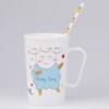 25pcs Fruit Style Biodegradable Paper Sipping Drinking Straws Pineapple view 2