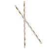 25pcs Fruit Style Biodegradable Paper Sipping Drinking Straws Pineapple view 4