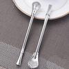 2pcs Metal Drinking Straws for Kid Coffee Straws Removable view 1