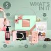 5 Senses Co. Luxury Gift Set Box for Women | Curated Gift Hamper for Wife, Girlfriend, Sister, Daughter, Mother | For Birthday, Anniversary, and all Special Occasions | Mothers Day Gifts | Includes Jewellery, Perfume, Personal Care & More view 3