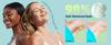 ARUHIU Roll on Wax, Waxing Roller Warmer Kit Hair Removal of Body Non-Woven Milky Chocolate Wax Strips & Blue Sensitive Skin at Home Cartridge Depilatory Soft Warmer for Men Women (1 X Refill Wax Cartidge) view 4