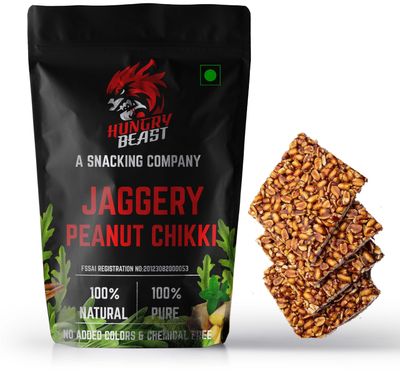 Homemade Healthy &Fresh Peanut Chikki | Bellam Palli Achu | Jaggery Groundnuts Chikki | Peanut Bar (1000 Grams)