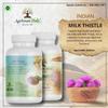 Aachman Veda Cure for Life  Milk Thistle (Silymarin Marianum) Detox Supplement For Men And Women For Healthy Liver | Boost Metabolism And Maintain Cholesterol 500gm 60 cap [pack of 1] view 3