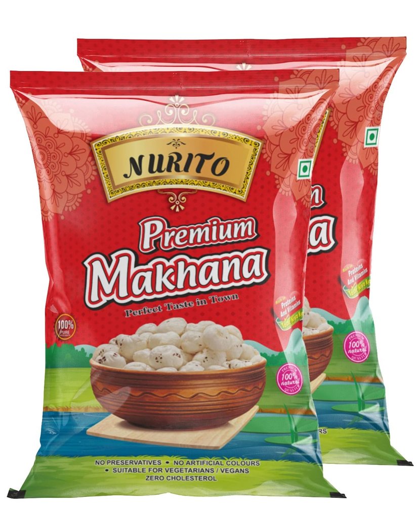 Nurito Dried Fruits Nuts And Seeds (Makhana Cheese Onion, 400g (2x200g))