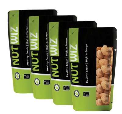 Nutwiz Dried Fruits Nuts And Seeds (Dried Apricot/Khurmani, 800g (4x200g))