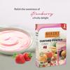 BAKERS Strawberry Flavored Custard Powder | Contains No Eggs | Easy to Make | Long Shelf Life | Delightful & Mouthwatering | Pack of 3 (100 gm x 3) view 4