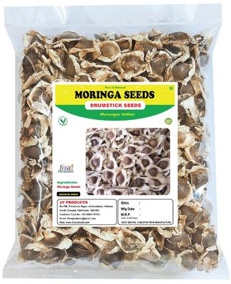 3V PRODUCTS Moringa Seed 100g | Drumstick Seed | Murungai Vidhai | Moringa oleifera