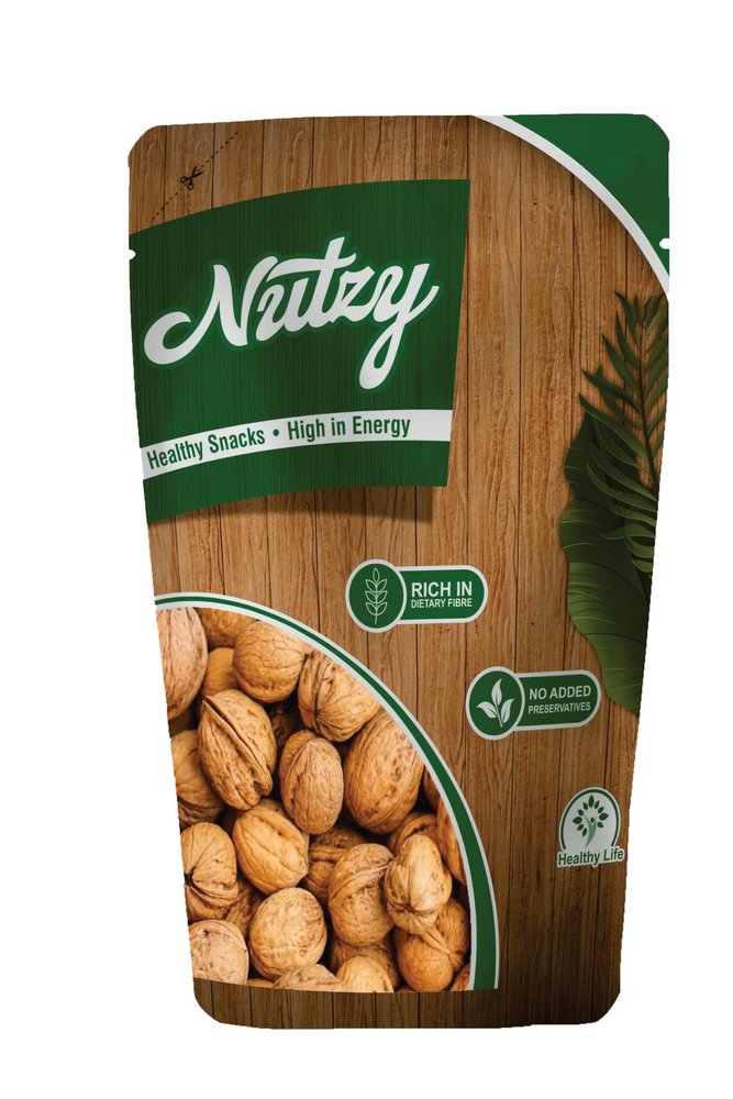 Nutzy Dried Fruits Nuts And Seeds (Kashmiri Sabut Walnuts/Walnut With Shell, 200g)