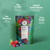 GREEN PROTEIN Pea Protein Isolate Powder, Vegan Plant Protein, No Added Sugar, 100% Vegan, Soy Free, Dairy Free, Gluten Free, Allergen Free, Berry Blast Flavor, 15g Protein Per Serving, Pouch (1kg) view 2