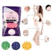 Massive Reckon Hard Wax Beans for Hair Removal Body Facial Hair Removal Wax Beads Large Refill Faux Pearl Beans for Women & Men Legs/Face/Underarm/Bikini - 100 Gm view 1