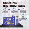 Poppacorn Microwave Instant Popcorn Hot 'N' Fresh Popcorn, Pouches 100Gms, Pack Of 3 Natural Salty view 3