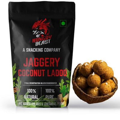 Healthy Homemade Coconut ladoo | Jaggery Coconut balls| Bellam Kobbari Undalu| Nariyal Ke Laddu | Sweet Coconut balls (250 Grams)