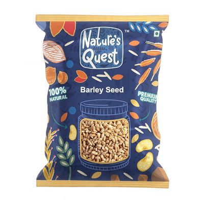 Nature's Quest Barley -9000gm | 100% Natural & Vegan With Fibre, Vitamins & Minerals Improves Digestion Heart Healthy |Jau Sabut Barley, Whole Grain, Pearl Barley & Jau Barley