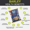 Nature's Quest Barley -9000gm | 100% Natural & Vegan With Fibre, Vitamins & Minerals Improves Digestion Heart Healthy |Jau Sabut Barley, Whole Grain, Pearl Barley & Jau Barley view 3