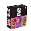Bazana Energy Bars Pack of 12 | Natural Strawberry, Pomegranate & Mocha | 100% Natural, Protein & Fiber Rich Snack| 38g x 12 Pieces view 1