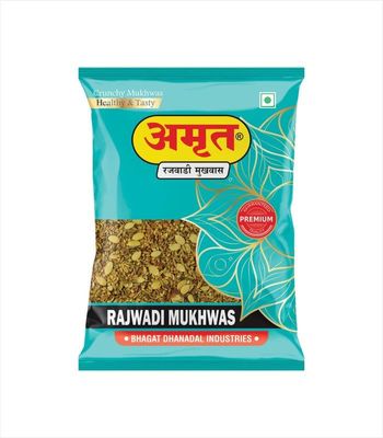 AMRUT Rajwadi Mukhwas - (200gm x 4 = 800g) (Pack Of 4) | Digestive Crunchy And Tasty Mouth Freshener Traditional Refreshing Mukhwas Ready To Eat