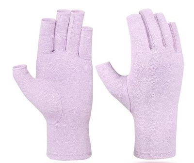 MOMISY Arthritis Gloves (Purple, M)