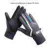 DreamPalace India Full Finger Gloves with Touch Screen Feature with Reflector (Glow in Night)-Free Size (Grey) view 3