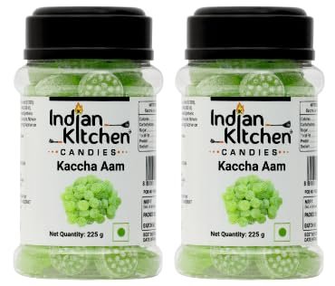 Indian Kitchen Kaccha Aam Candy 225 grams (Pack of 2)
