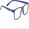 Lens Doctor Progressive Reading Glasses For Men Free Size Frame Progressive Power Glasses +1.00 +1.25 +1.50 +1.75 +2.00 +2.25 +2.50 +2.75 +3.00 Blue (21.no) (Distance Plano/Reading +3.00) view 2