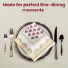 Kressa Premium Printed Paper Napkins For Party 40x40 cm | 2 Ply Printed Tissue Paper (Pack Of 4) view 3