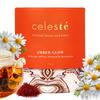 Celeste Amber Glow  Chamomile Tea Loose Leaf - Premium Blend with Saffron and Lemongrass | 100% Natural Loose Leaf White Tea (50gm) (25 Cups) view 1