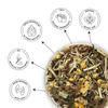 Celeste Amber Glow  Chamomile Tea Loose Leaf - Premium Blend with Saffron and Lemongrass | 100% Natural Loose Leaf White Tea (50gm) (25 Cups) view 4
