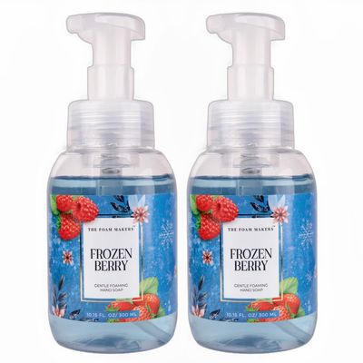 The Foam Makers Foaming Handwash Pump - FROZEN BERRY - (Pack Of 2-300ML Each) RICH FOAM SOFT HANDS