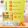 Brew Lab Butterscotch Flavored Custard Powder | Creamy Texture Contains No Egg | Perfect For Cake, Pudding | 1 kg view 3