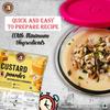 Brew Lab Butterscotch Flavored Custard Powder | Creamy Texture Contains No Egg | Perfect For Cake, Pudding | 1 kg view 4