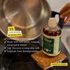 Rustic Art Home Lemon Tamarind Dish Wash Concentrate With Soapnut & Neem | Converts To 3+11 Litres Liquid | Natural & Toxin Free | | (300G + 1100G) view 2