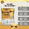 Brew Lab Custard Powder Mix Vaniila Flavor | Helps To Make Flavorful Dessert | Smooth Texture 1 kg view 2