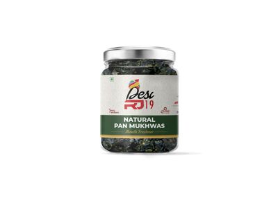 Desi RJ19 Natural Pan Mukhwas, Authentic Most Meal Pan with Natural Taste and Flavours, 200gm Pack