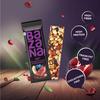 Bazana Pomegranate Energy Bars | Pack of 12 (38g Each) | Bursting with Real Pomegranate Flavor, Organic, Healthy & Delicious Snack for Natural Energy view 3