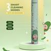 beatXP Jiggle Sonic Electric Toothbrush for Kids with 2 Brush Heads & 3 Cleaning Modes | Rechargeable Electric Toothbrush | 20500 strokes/min with Long Battery Life (Leafy Green) view 3