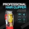 WMARK NG-108S Professional Zero Gapped Hair Clipper Self Sharpening Blade 7300 RPM Magnetic Motor charging adaptor 4 Guide Comb Taper Lever Adjustments for close cut trimming for men Runtime 240 min view 4
