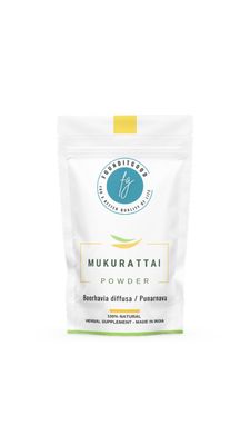 FounditGood Mukurattai Powder (Boerhavia diffusa/Punarnava) | Pure Punarnava Powder - 100% Natural Herbal Supplement for Detox, Kidney Support and Vitality-200g