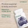 Ambrosial Magnesium Complex Food Supplement | Increases Muscle Functions | Reduces Tiredness | Boosts Energy Levels (Pack of 1-120 Capsules) view 2
