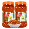 Chokhi Dhani Lime Pickle  Homemade Khatta Chatpata Nimbu Achar | Tangy & Spicy Lemon Pickle Without Onion & Garlic | Traditional Oil-Free Indian Pickle | 1kg Each (Pack of 2) view 1