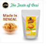 Sish Desi Pure Bengali Lal Gur Batasha 400 grams | Fresh Sugar & Jaggery Drop Batasa for Diwali Puja Prasad | Gud Pooja Patasha | Sweet Gurar Patasa (Jaggery, Small) view 2