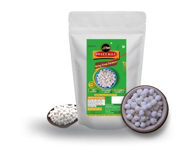Sish Desi Bengali Nokuldana For Diwali Puja Prasad | 400 g White Sweet Sugar Balls (Nokul Dana) | Natural Bangla fresh God Pooja Essentials