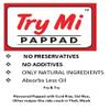 Try Mi Pappad Green Chilli Papad 200 Gram pack of 5 (1kg) - Vadagam * Fryums * Applam * Appalam view 4