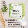 Chesta Formulation Ultra+Comfort Bamboo Sanitary Pads For Women|(Pack Of 4 * 25 = 100 Pads In Large Size)|Hygiene & Comfort|Pure Cotton 100% Rash-Free-Periods Full-Day & Full-Night High Absorbent view 2