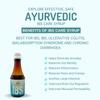 Amritalaya IBS CARE SYRUP: Ayurvedic relief for IBS, IBD, Ulcerative Colitis, Malabsorption Syndrome, and chronic diarrhea. Soothes, improves motility, reduces pain and inflammation. (Pack of 2) view 3