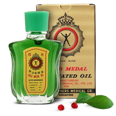 AXE BRAND UNIVERSAL Gold Medal Medicated Oil 3ml (Pack of 2)